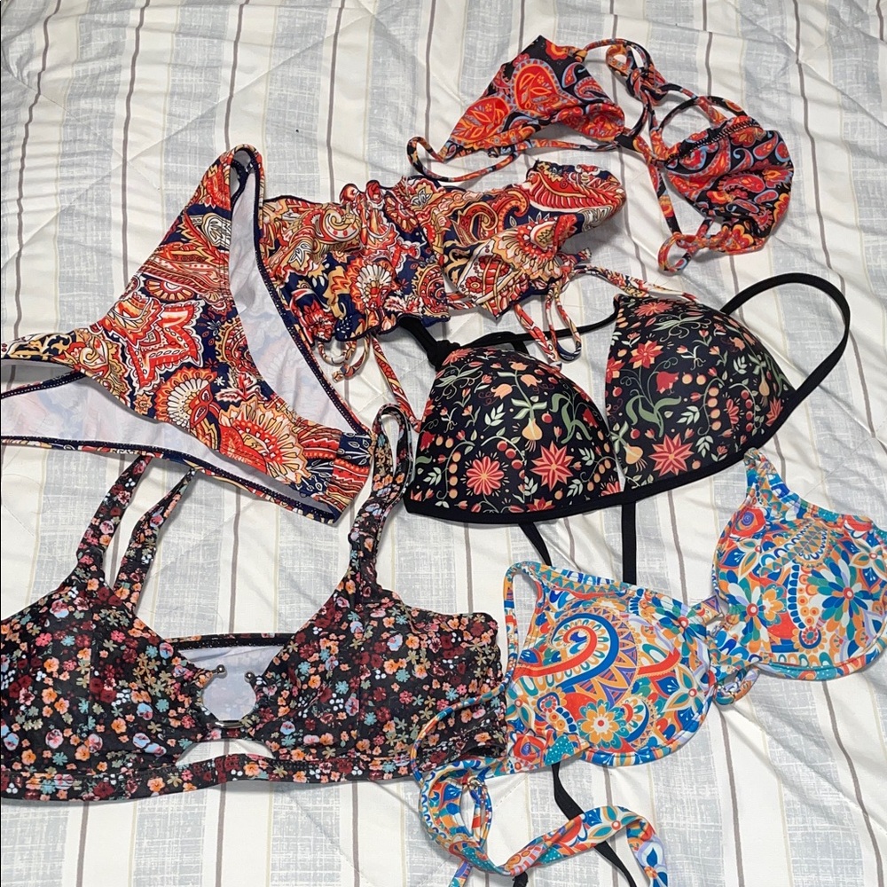 Floral and Paisley Bikini Bundle